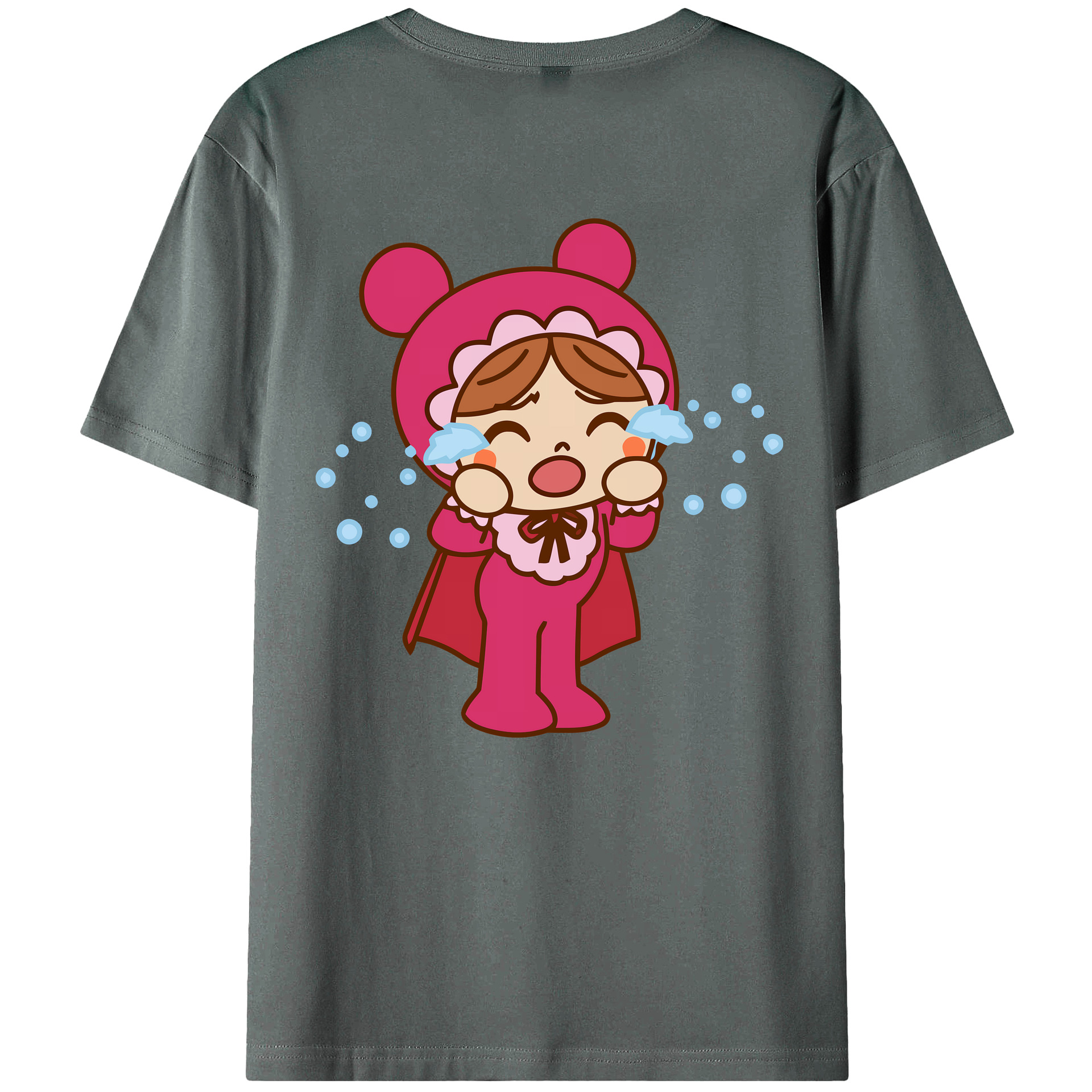 （画像用） アンパンマン Anpanman 綿100％ メンズ半袖Tシャツ（バックプリント） 通気性
